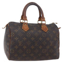 LOUIS VUITTON Monogram Speedy 25 Hand Bag M41528 LV Auth yk19867-1