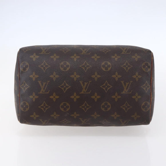LOUIS VUITTON Monogram Speedy 25 Hand Bag M41528 LV Auth yk19867