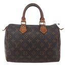 LOUIS VUITTON Monogram Speedy 25 Hand Bag M41528 LV Auth yk19867-2