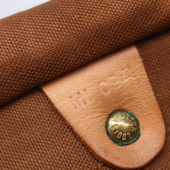 LOUIS VUITTON Monogram Speedy 25 Hand Bag M41528 LV Auth yk19867