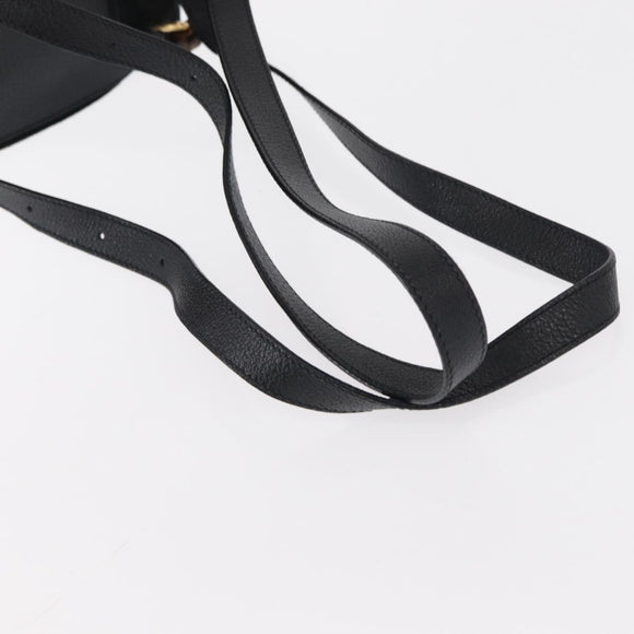 GUCCI Bamboo Backpack Suede Black Gold 003 1705 0030 Auth yk19868