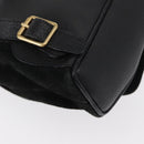 GUCCI Bamboo Backpack Suede Black Gold 003 1705 0030 Auth yk19868-18