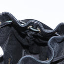 GUCCI Bamboo Backpack Suede Black Gold 003 1705 0030 Auth yk19868-24