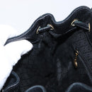 GUCCI Bamboo Backpack Suede Black Gold 003 1705 0030 Auth yk19868-25