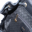 GUCCI Bamboo Backpack Suede Black Gold 003 1705 0030 Auth yk19868-26