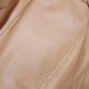 CELINE Macadam Canvas Shoulder Bag PVC Leather Brown Gold Auth yk19869-11