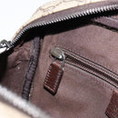 GUCCI GG Supreme Shoulder Bag PVC Beige Silver 114291 Auth yk19871-20