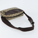 GUCCI GG Supreme Shoulder Bag PVC Beige Silver 114291 Auth yk19871-7