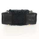 GUCCI Horsebit GG Canvas Shoulder Bag Black Gold 211966 Auth yk19873V-5