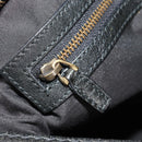 GUCCI Horsebit GG Canvas Shoulder Bag Black Gold 211966 Auth yk19873V-23