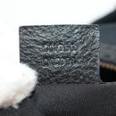 GUCCI Horsebit GG Canvas Shoulder Bag Black Gold 211966 Auth yk19873V-11