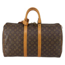 LOUIS VUITTON Monogram Keepall 45 Boston Bag M41428 LV Auth yk19874V-13