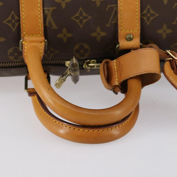LOUIS VUITTON Monogram Keepall 45 Boston Bag M41428 LV Auth yk19874V