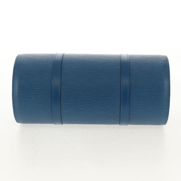 LOUIS VUITTON Epi Soufflot Hand Bag Blue M52225 LV Auth yk19884A