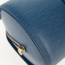 LOUIS VUITTON Epi Soufflot Hand Bag Blue M52225 LV Auth yk19884A-14