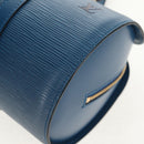 LOUIS VUITTON Epi Soufflot Hand Bag Blue M52225 LV Auth yk19884A-15