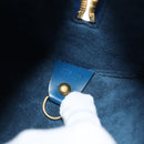 LOUIS VUITTON Epi Soufflot Hand Bag Blue M52225 LV Auth yk19884A-11