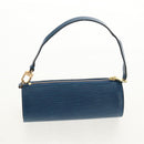LOUIS VUITTON Epi Soufflot Hand Bag Blue M52225 LV Auth yk19884A-24