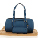 LOUIS VUITTON Epi Soufflot Hand Bag Blue M52225 LV Auth yk19884A-12