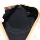 BURBERRY Nova Check Hand Bag PVC Beige Gold Auth yk19885V-20