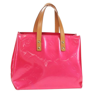 LOUIS VUITTON Monogram Vernis Reade PM Bag Fuchsia Pink M91221 LV Auth yk19889A