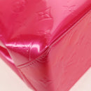 LOUIS VUITTON Monogram Vernis Reade PM Bag Fuchsia Pink M91221 LV Auth yk19889A-16