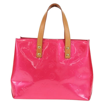 LOUIS VUITTON Monogram Vernis Reade PM Bag Fuchsia Pink M91221 LV Auth yk19889A - 0