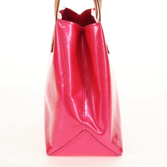 LOUIS VUITTON Monogram Vernis Reade PM Bag Fuchsia Pink M91221 LV Auth yk19889A