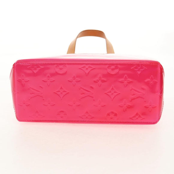 LOUIS VUITTON Monogram Vernis Reade PM Bag Fuchsia Pink M91221 LV Auth yk19889A