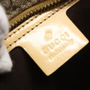 GUCCI GG Supreme Tote Bag PVC Beige Silver 2111 38 Auth yk19900-15