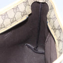 GUCCI GG Supreme Tote Bag PVC Beige Silver 2111 38 Auth yk19900-17