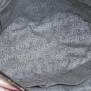 Salvatore Ferragamo Animal Pattern Tote Bag Nylon White Silver Auth yk19901-10
