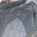 Salvatore Ferragamo Animal Pattern Tote Bag Nylon White Silver Auth yk19901-21