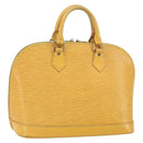 LOUIS VUITTON Epi Alma Hand Bag Yellow M52149 LV Auth yk19908-1