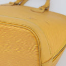 LOUIS VUITTON Epi Alma Hand Bag Yellow M52149 LV Auth yk19908-10