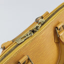 LOUIS VUITTON Epi Alma Hand Bag Yellow M52149 LV Auth yk19908-15