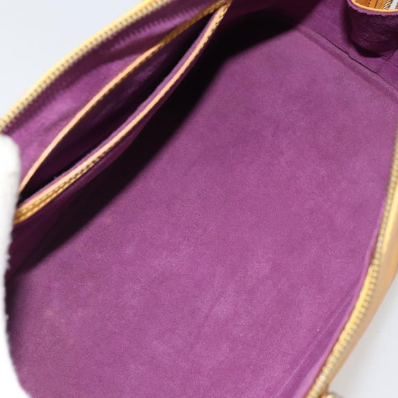 LOUIS VUITTON Epi Alma Hand Bag Yellow M52149 LV Auth yk19908