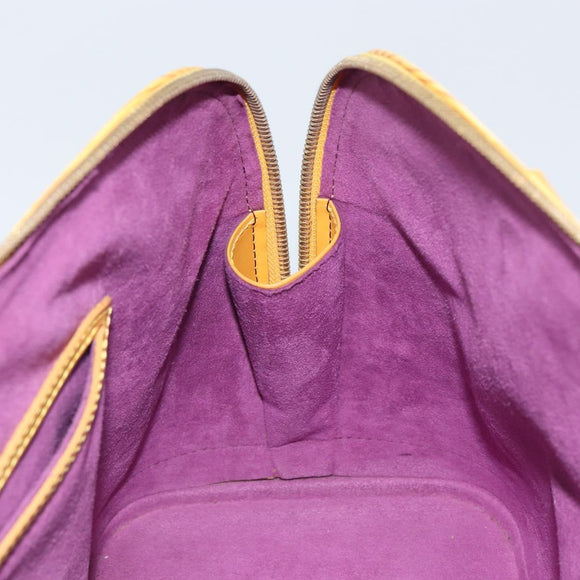 LOUIS VUITTON Epi Alma Hand Bag Yellow M52149 LV Auth yk19908