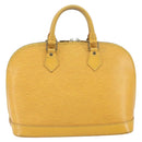 LOUIS VUITTON Epi Alma Hand Bag Yellow M52149 LV Auth yk19908-3