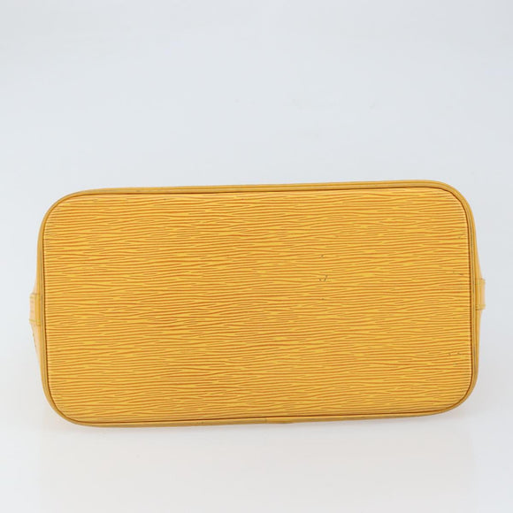 LOUIS VUITTON Epi Alma Hand Bag Yellow M52149 LV Auth yk19908