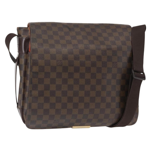 LOUIS VUITTON Damier Ebene Bastille Shoulder Bag N45258 LV Auth yk19909
