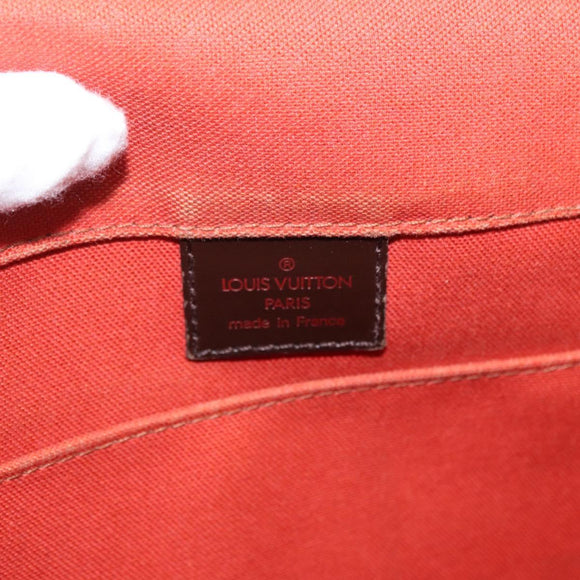 LOUIS VUITTON Damier Ebene Bastille Shoulder Bag N45258 LV Auth yk19909