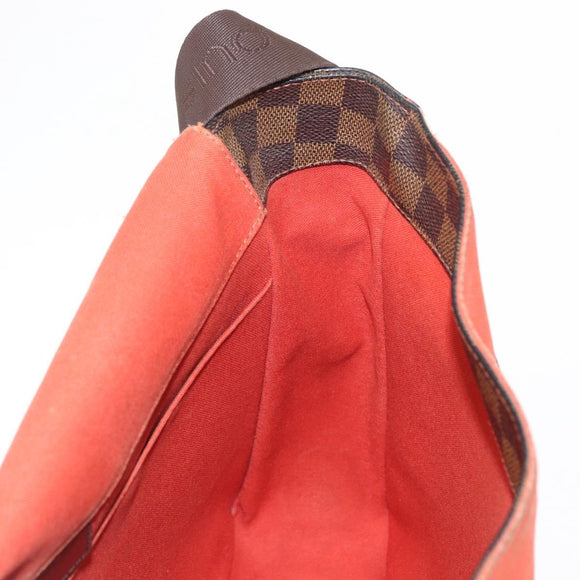 LOUIS VUITTON Damier Ebene Bastille Shoulder Bag N45258 LV Auth yk19909