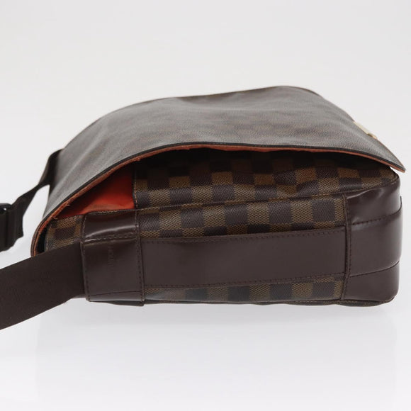 LOUIS VUITTON Damier Ebene Bastille Shoulder Bag N45258 LV Auth yk19909