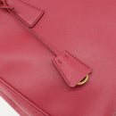 PRADA Galleria Hand Bag Safiano leather Pink Gold Auth yk19919-19
