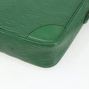 LOUIS VUITTON Epi Danube Shoulder Bag Green M45634 LV Auth yk19922-14