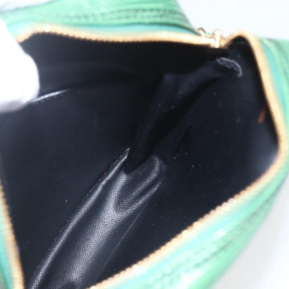 LOUIS VUITTON Epi Danube Shoulder Bag Green M45634 LV Auth yk19922