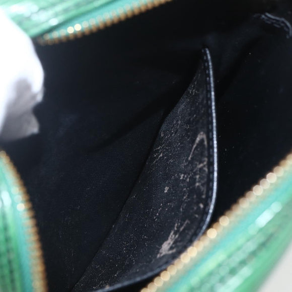 LOUIS VUITTON Epi Danube Shoulder Bag Green M45634 LV Auth yk19922