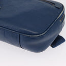 LOUIS VUITTON Damier Infini Ambreil Tasche Leder Blau N41354 LV Auth yk19931-16