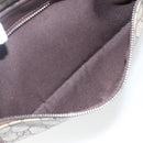 GUCCI GG Supreme Shoulder Bag PVC Leather Beige Silver 114531 Auth yk19932-22